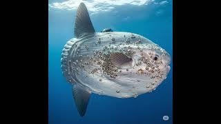 GIANT Sunfish (Mola Mola) Gets an ULTIMATE Cleaning!  (Parasite Removal Spa!)