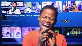 Emmanuel Cover song | Nathaniel Bassey | Studio live session with Freda Boateng Jnr