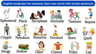 Vocabulary For Everyone | Most important | Vocabulary in English | english words |Action verbs