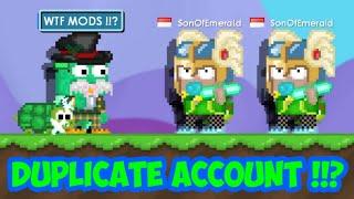 DUPLICATE ACCOUNT PRANK WITH MODS !!? Growtopia Prank