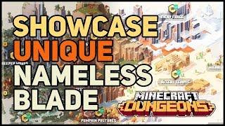 Nameless Blade Unique Minecraft Dungeons Showcase