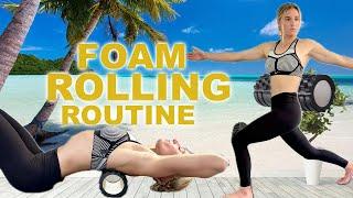 17 Minute Foam Rolling for Surfers (follow along) // Lakey Peterson