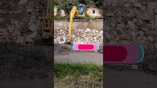 Komatsu escavatore sistema fiumi, video di YouTube #vlog #komatsu #youtube