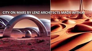 CITY ON MARS BY LENZ ARCHITECTS MADE WITH AI