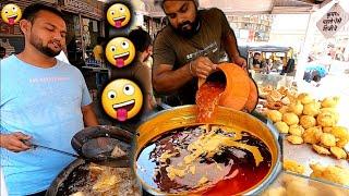 Maharashtra ke Nagpur में मिलता है  Best Rassa Vada & Rassa Bhajiya और Samosa | Street Food India