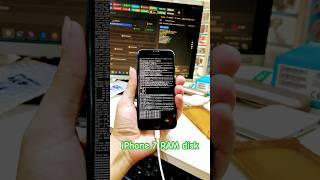 iPhone 7 RAM disk bypass Done #gsmtaimurteam #software #iphoneramdisk #iphonetip #iphonesoftwarefix