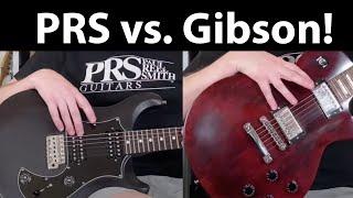 PRS vs Gibson - Battle of Budget American Guitars