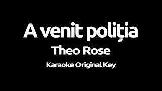 Theo Rose - A venit poliția (Karaoke)