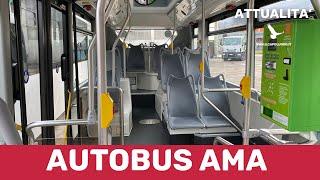 Ama, presentati 12 nuovi autobus