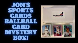 JON'S SPORTS CARDS BASEBALL ROOKIE CARD MYSTERY BOX!