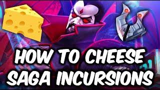 How To Cheese Saga Incursions! Easiest Way To Zone 15! Step By Step Guide!