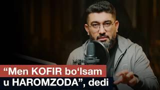 "Men KOFIR bo'lsam u HAROMZODA", dedi | @XizrAbdulkarim #abdukarimmirzayev