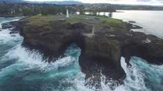 Kiama blowhole  I  4K  I  Aerial cinematography