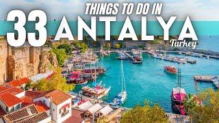 Best Things To Do in Antalya Turkey 2025 4K