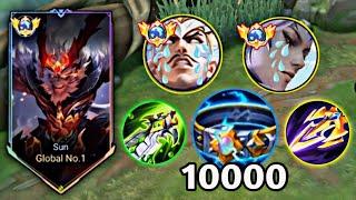 THUNDERBELT FULL STACK BIKIN SUN LEBIH KERAS & SAKIT | BUILD SUN TERKUAT | MOBILE LEGENDS