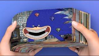 SHIN SONIC is NOT a MONSTER | FlipBook Animation