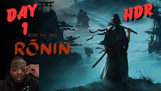 clearing the backlog: Rise of the ronin PS5 PRO Enhanced live Gameplay part 1