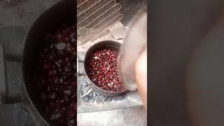 making black oil from palm kernel