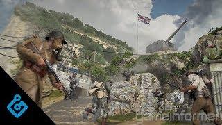 New, Exclusive Call Of Duty: WWII Multiplayer Gameplay (Gibraltar)