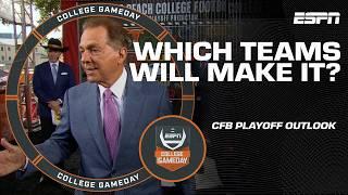 College Football Playoff outlook  + Nick Saban breaks down Navy's offense | College GameDay