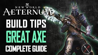 New World Aeternum Great Axe Build Guide - How to Play Great Axe in PvE & PvP 2024