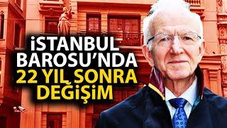 İstanbul Barosu seçimlerini İbrahim Kaboğlu kazandı! 22 yıl sonra gelen değişimde sloganlar atıldı!