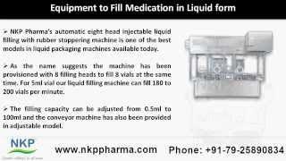 Different Types of Pharmaceutical Packaging Machines Manufactured by N.K.P. Pharma Pvt. Ltd.