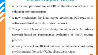 VANET NETWORK SIMULATION IN NS2