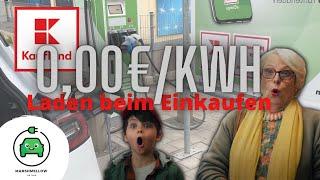 Kostenlos öffentlich laden E-Auto - Kaufland 2022