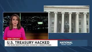 Chinese hackers access US Treasury files