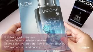 LANCOME Advanced Genifique Sensitive Serum Demo!