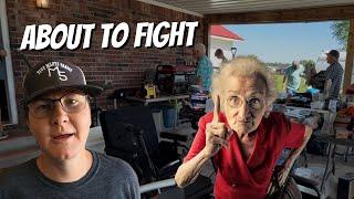 Hostile Confrontation At The Estate Sale