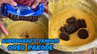 Ahmedabad's Famous OREO KE PAKODE ये क्या देख लिया Indian Street Food | Gujarat