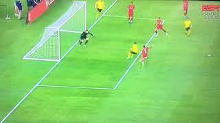 Alcacer Goal Borússia Dortmund 1 X 0 Liverpool