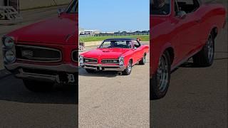 1966 Pontiac GTO Classic Car Drive By Engine Sound M1 Concourse Cars and Coffee 2024