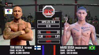 TONI HAKALA VS MARIO SOUSA     SUPER LUTA NO GI   SC IN COMBAT 3