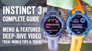 Garmin Instinct 3: The Complete Guide (Every Feature Explainds Hands-On)