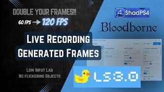 Lossless Scaling 3.0 Unleashed: Live Generated Frames & 120FPS in Bloodborne PC!