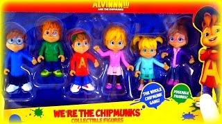 Opening Alvin and the Chipmunks Toy Playset for Kids Children & Toddlers
