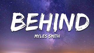 Myles Smith - Behind (Acoustic) (Lyrics)