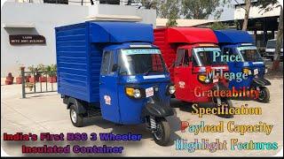 Piaggio Ape Xtra LDX Insulated Container