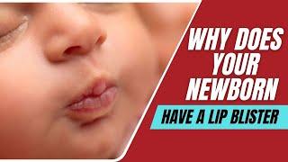 Why Your Newborn Might Have A Lip Blister?