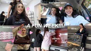 Our first week being neighbours again!!!!! | WEEKLY VLOG