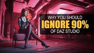 Why You Should Ignore 90% Of DAZ Studio - Video Tutorial