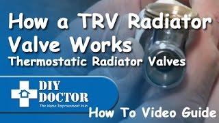 How a TRV (Thermostatic Radiator Valves) works