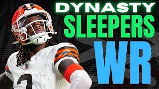 MASSIVE Dynasty Sleepers at WR in Dynasty Fantasy Football!  | Dynasty Fantasy Football Tips