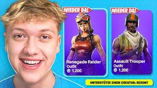 DIE *OG SKINS* IN FORTNITE SIND ZURÜCK!  (Renegade Raider...)