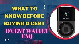 What is DCENT Crypto Wallet  #dcent  #Dcent FAQs