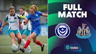 Full Match: Portsmouth v Newcastle United | Barclays Women's Championship 2024/25