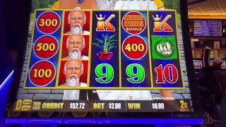 카지노에서 200불 공짜머니로 나또솔로찍어봤어요. 슬롯머신여행 고고고.. play slot machine with $200 free play.